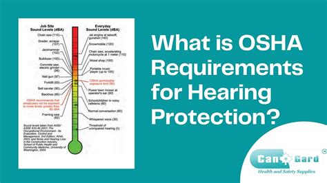 What Is Osha Requirements For Hearing Protection Personal Protective