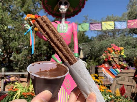 Review Spicy Chocolate Churro Returns To Disneyland For Halloween Time