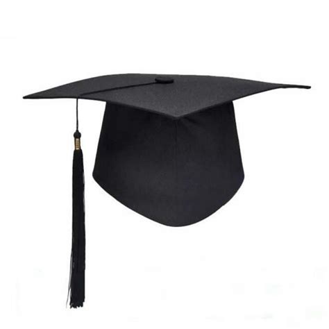 Graduation Cap Hat Adjustable Adults Student Mortar Board Graduation