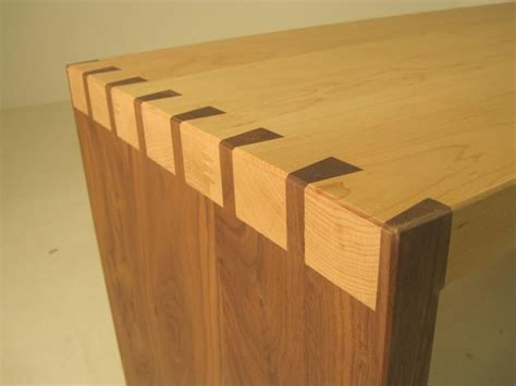 Wood joints are one of the most important parts of the woodworking projects. Sofa Side Table in contrasting Maple and American Black ...