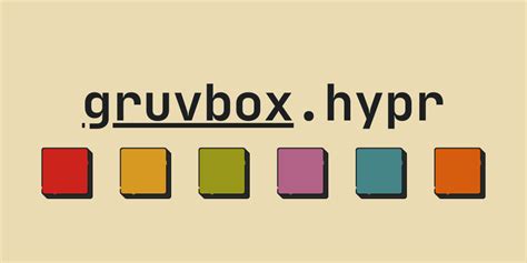 Github Qxb3gruvboxhypr Gruvbox In Hyprland