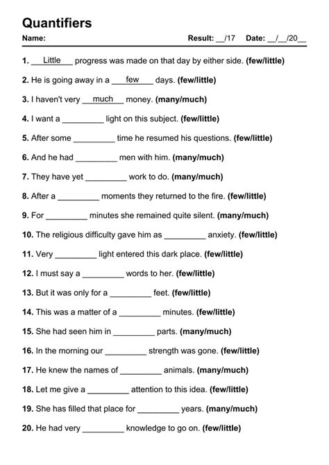 English Grammar Pdf Worksheets With Answers Grammarism