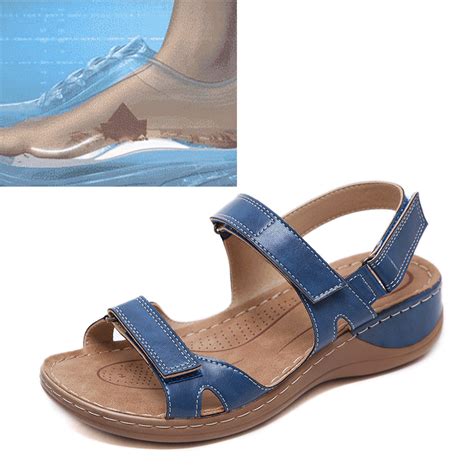 Sursell Womens Comfy Orthotic Sandals