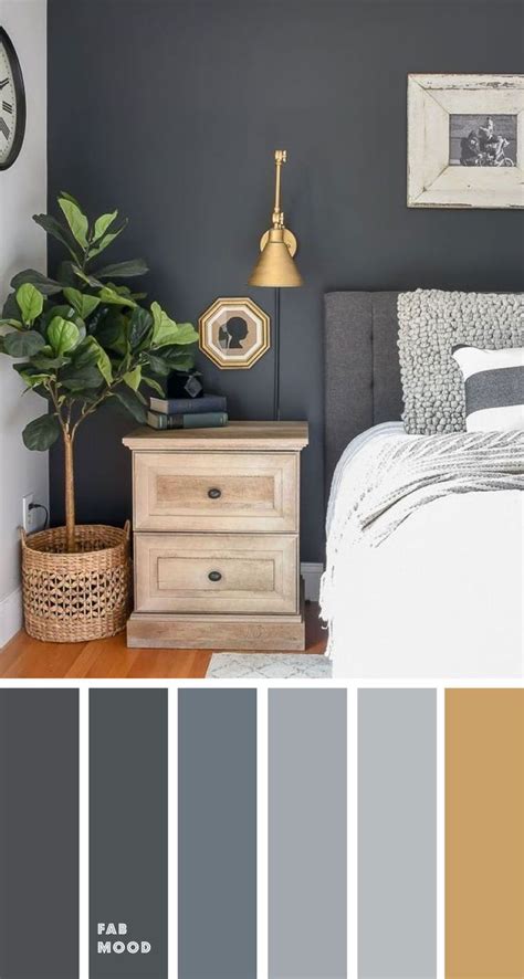 Grey Bedroom With Gold Accents Grey And Gold Bedroom Bedroom Wall