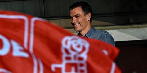 Élections En Espagne Le Premier Ministre Socialiste Pedro Sánchez