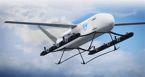 Radical Long Range Cargo Drone Takes To The Sky Can Recharge Its