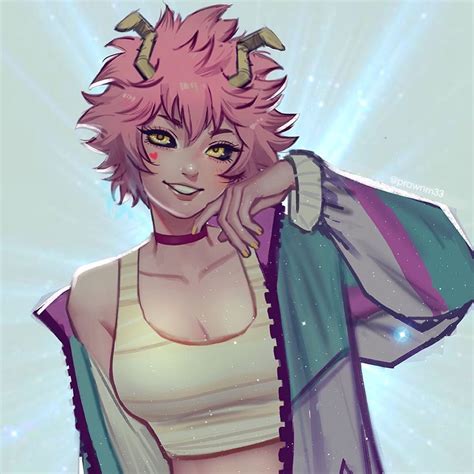 Mina Ashido For This Months Patreon Poll The S Windbreaker Was