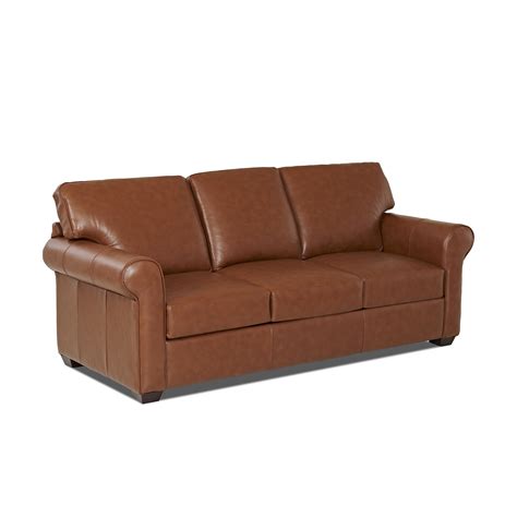 Wayfair Custom Upholstery Rachel Leather Sleeper Sofa And Reviews Wayfair