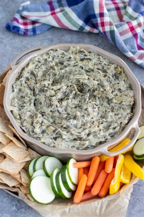 Easy Vegan Spinach Artichoke Dip Stacey Homemaker