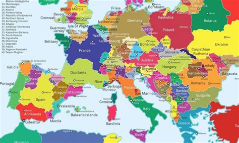 Facile Stati Europei Cartina Idee Cartina Geografica Mondo