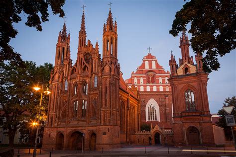 These are the list of parishes in the diocese. Church of St. Anne in Vilnius | Wondermondo