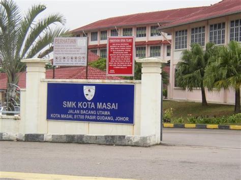 Sekolah menengah kebangsaan agama johor bahru 10 km. Sekolah Menengah Kebangsaan Kota Masai - Johor Bahru