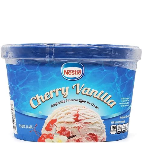 NESTLE ICE CREAM CHERRY VANILLA 1 42L LOSHUSAN SUPERMARKET Nestlé