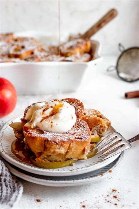 Cinnamon Apple French Toast Casserole A Cookie Named Desire