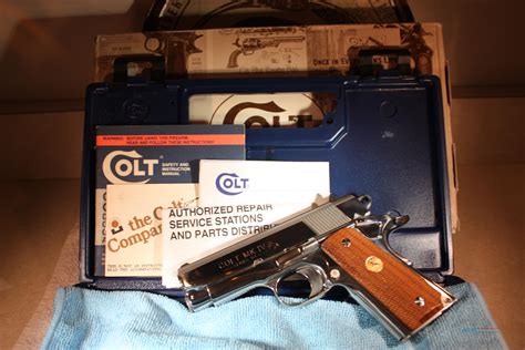 Colt Officers 45 Acp Bsts Original Box For Sale