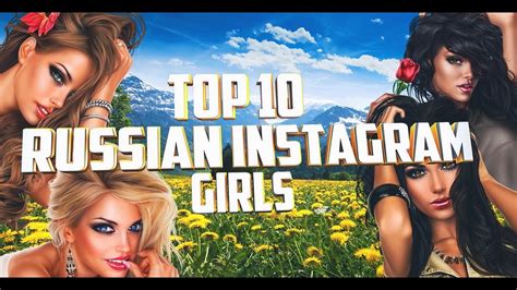 Top 10 Russian Girls Instagram Youtube