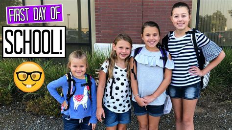First Day Of School Vlog Back To School 2018 Youtube