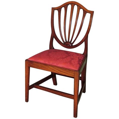 Single Hepplewhite Shield Back Side Chair For Sale At 1stdibs