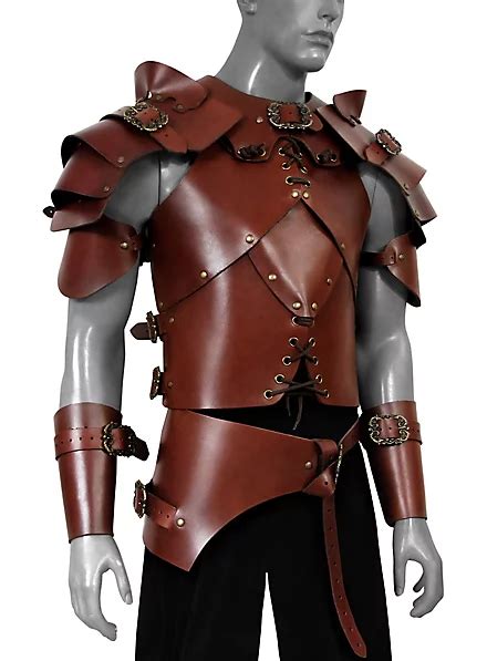 Leather Armour Set Rogue Brown