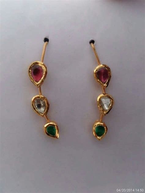 Pin By Lohitha Kasireddy On Ear Ware Gold Earrings Designs Jewelry