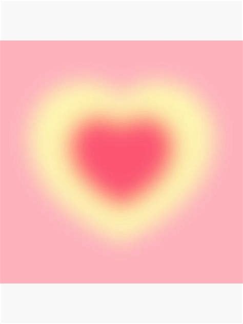 Y2k Heart Pink Art Print By Sabrinamerg Redbubble