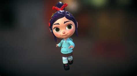 Vanellope Von Schweetz 3d Model By Alphatele 26dd124 Sketchfab