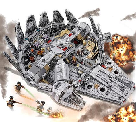 Lego Star Wars The Force Awakens Millennium Falcon Set 75105 Toywiz