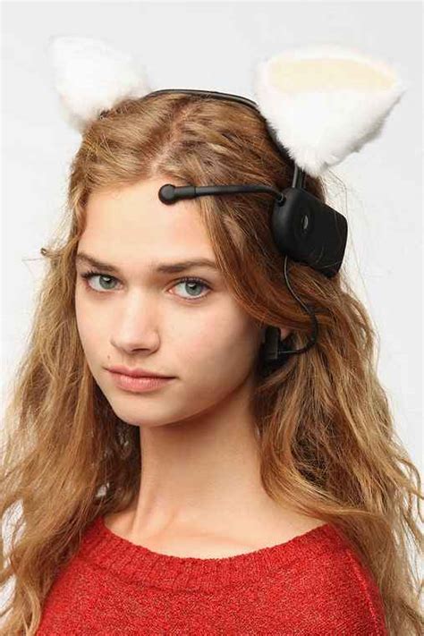 Necomimi Brainwave Cat Ear Headset Urban Outfitters