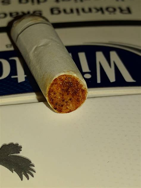 My blunt's filter just turned completely dark brown. What the hell did ...
