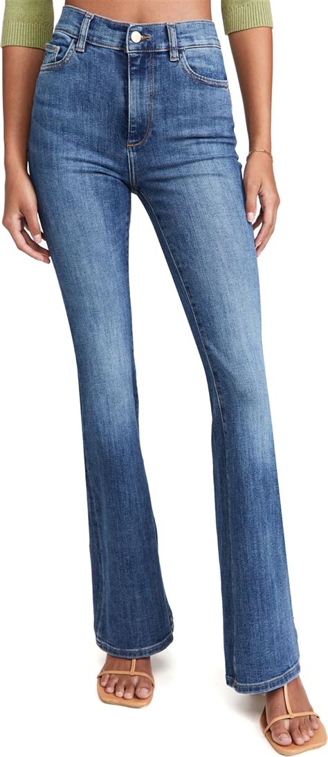 Dl1961 Womens Bridget Boot High Rise Instasculpt Jeans At Amazon Women