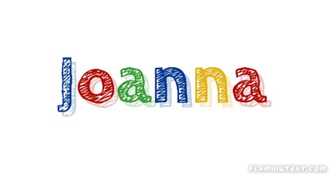 Joanna Logo Free Name Design Tool From Flaming Text