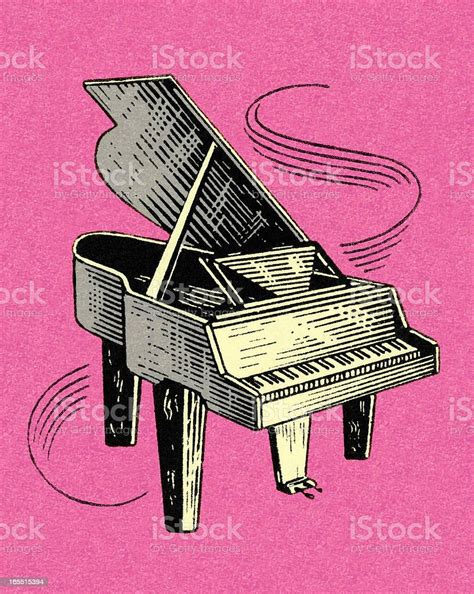 Grand Piano Stock Illustration Download Image Now Piano Arts Culture And Entertainment