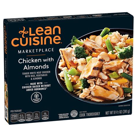 They are available for purchase on multiple online platforms. Lean Cuisine Marketplace Chicken with Almonds - Shop ...