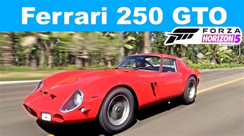 Ferrari 250 Gto 1962 Forza Horizon 5 Gameplay Youtube