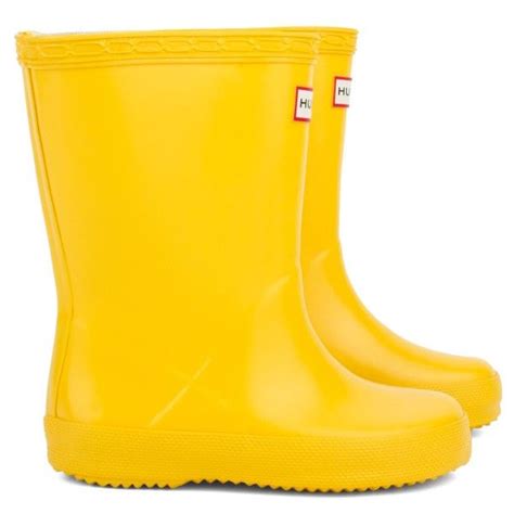 Of Course Yellow Wellington Boots Hunter Boots Kids Boots