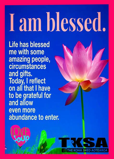 Blessed Life Quotes Inspiration