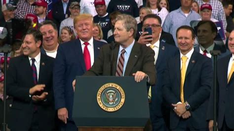 Sen John Kennedy Says Hes A Proud Deplorable At Trump Rally Hits