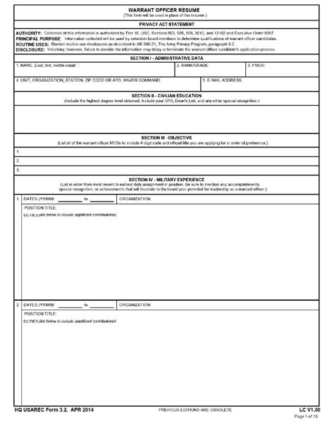Hq Usarec Form 32 Fill Out Sign Online And Download Fillable Pdf