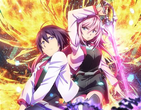 Anime The Asterisk War The Academy City On The Water Hd Wallpaper