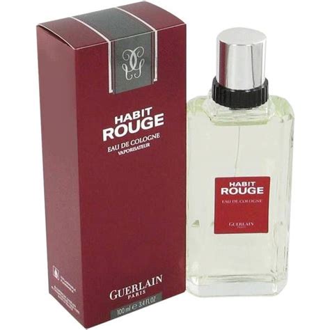 Habit Rouge Cologne For Men By Guerlain Perfume
