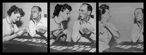 Eleanor And Buster Keaton Playing Bridge Busters Card Games Happy Year
