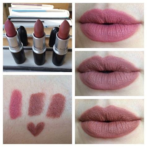 MAC Matte Lipsticks In Mehr Whirl Center And Persistence Mac Matte Lipstick Lipstick