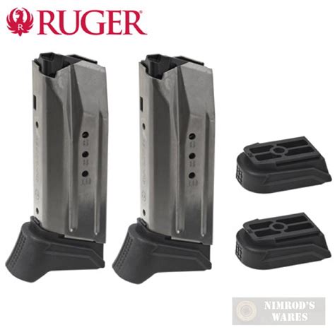 Ruger American Compact 9mm 10 Round Magazine 2 Pack 90617