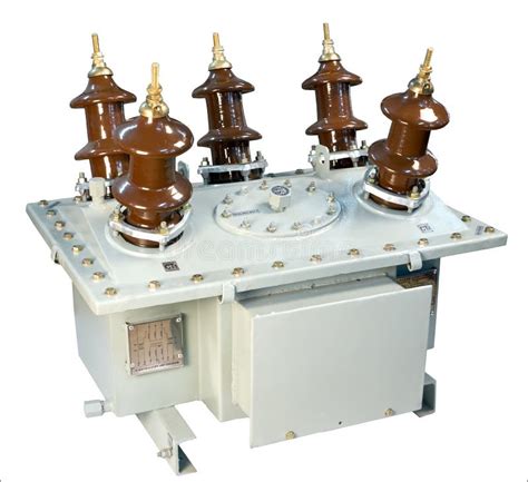 Current Transformer 110 Kv High Voltage Substation Stock Photo Image