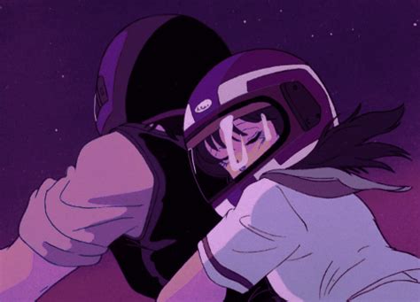 Themes Retro Purple Anime In 2020 Aesthetic Anime 90s Anime Old