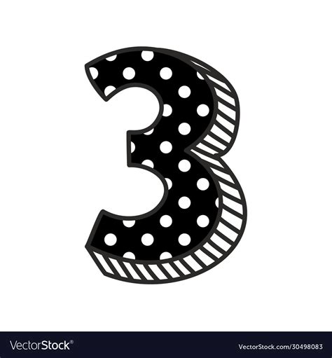 Polka Dot Number 3 Clipart Clipart Best Clipart Best Porn Sex Picture