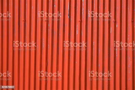 Corrugated Metal Roof For Factory Rusty Metal Texture Stock Photo