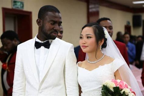 Asianblackcouples Black Couples Interracial Wedding African Beauty