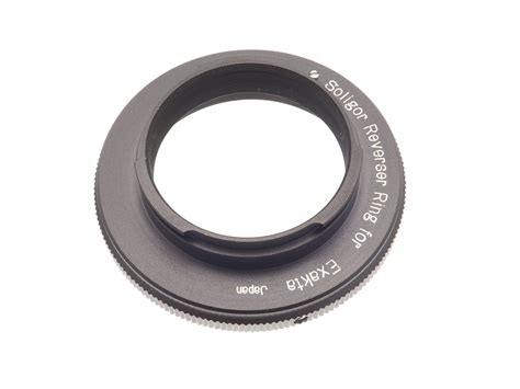 Soligor 49mm Reverser Ring For Exakta Accessory Kamerastore