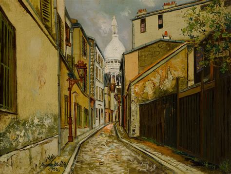 Rue Saint Rustique à Montmartre Modern Day Auction 2022 Sothebys
